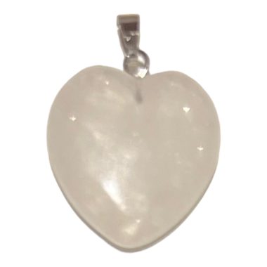 Pendentif cœur Quartz Roche